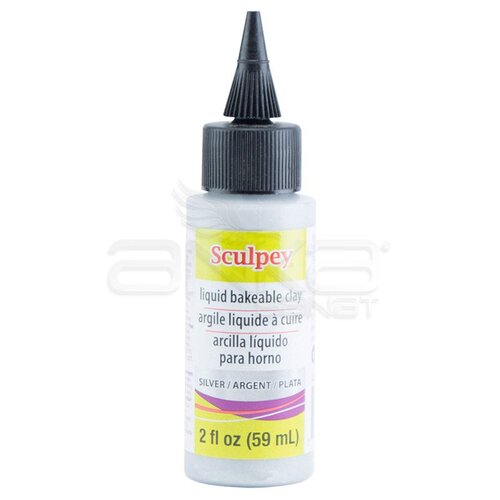 Sculpey Sıvı Polimer Kil 59ml Silver ALSSV02