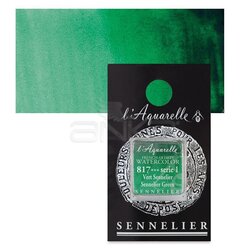 Sennelier - Sennelier Artist Tam Tablet Sulu Boya Yedek Seri 1 817 Sennelier Green