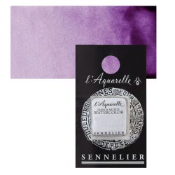 Sennelier - Sennelier Artist Tam Tablet Sulu Boya Yedek Seri 3 905 Red Violet