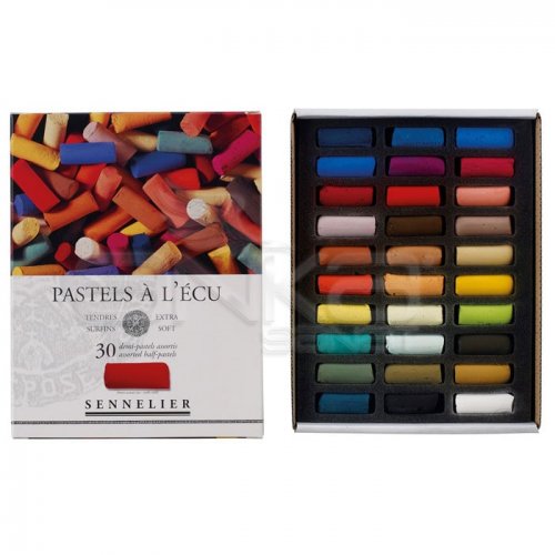 Sennelier Extra Soft Pastel Boya Assorted 30lu Yarım Boy