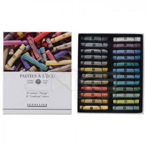 Sennelier Extra Soft Pastel Boya Landscape 24lü Tam Boy