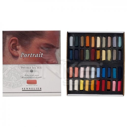 Sennelier Extra Soft Pastel Boya Portrait 40lı Yarım Boy 132237