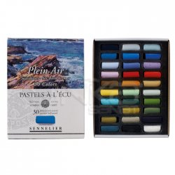 Sennelier - Sennelier Extra Soft Pastel Boya Seaside 30lu Yarım Boy