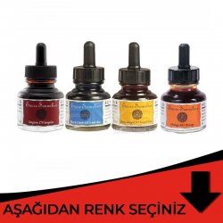 Sennelier - Sennelier Ink Çizim Mürekkebi 30ml Kırmızı Tonlar