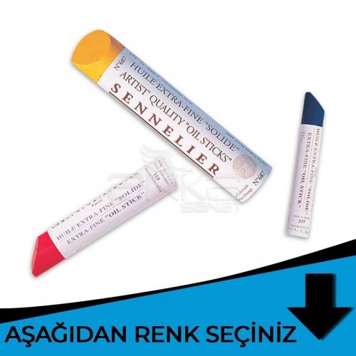 Sennelier Oil Stick Mavi Tonlar