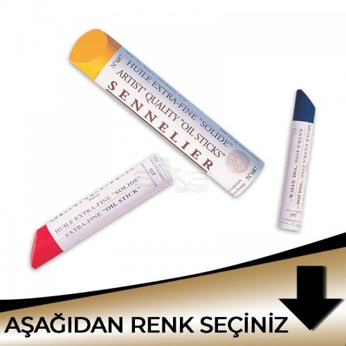 Sennelier Oil Stick Metalik Tonlar