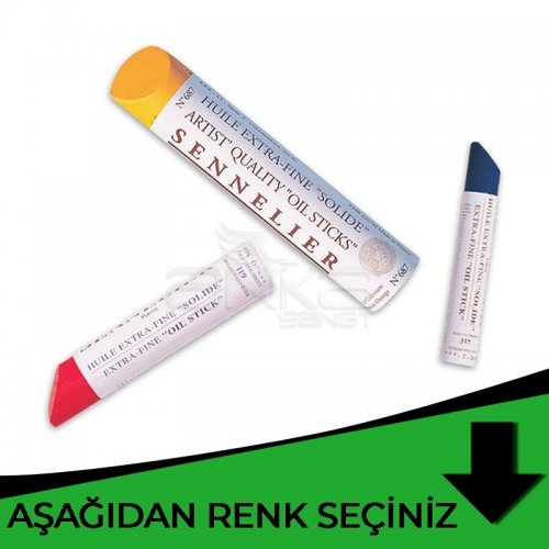 Sennelier Oil Stick Yeşil Tonlar