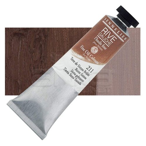 Sennelier Rive Gauche Yağlı Boya 40ml 211 Burnt Sienna - 211 Burnt Sienna