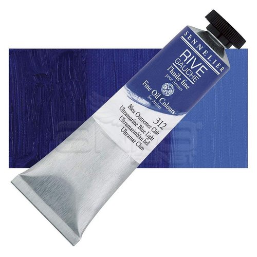 Sennelier Rive Gauche Yağlı Boya 40ml 312 Ultramarine Blue Lt - 312 Ultramarine Blue Lt