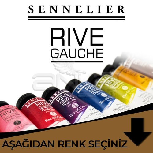 Sennelier Rive Gauche Yağlı Boya 40ml Kahve Tonlar