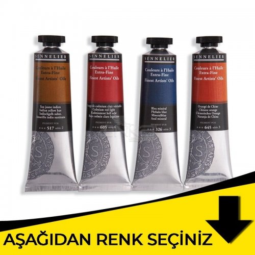 Sennelier Yağlı Boya 40ml Sarı Tonlar