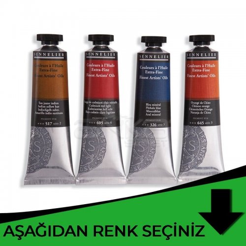 Sennelier Yağlı Boya 40ml Yeşil Tonlar