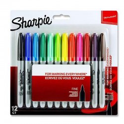 Sharpie - Sharpie Fine Point Marker Kalem 12li Set