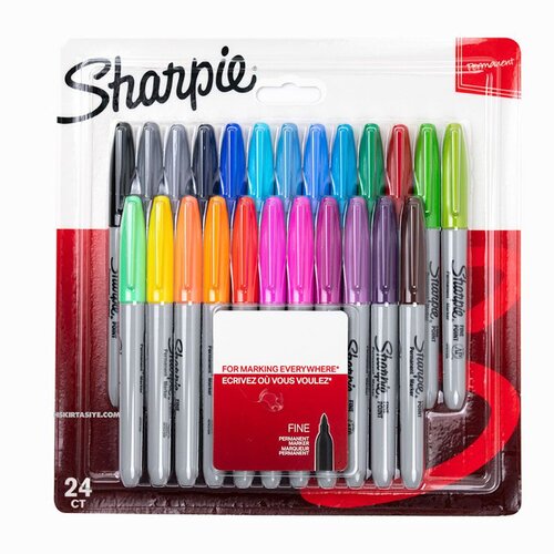 Sharpie Fine Point Marker Kalem 24lü Set