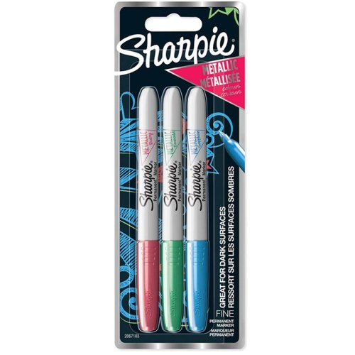 Sharpie Permanent Metalik Markör 3lü Set