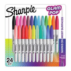 Sharpie Glam Pop Fine Permanent Marker Kalem Seti 24lü Kod:2198779 - Thumbnail