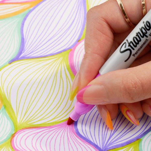 Sharpie Glam Pop Fine Permanent Marker Kalem Seti 24lü Kod:2198779