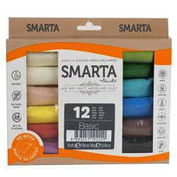 Smarta - Smarta 12li Hava İle Kuruyan Modelleme Kili