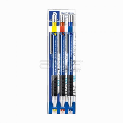 Staedtler Mars Micro 3lü Mekanik Kurşun Kalem Seti