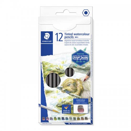 Staedtler C12 Tinted Watercolour Kuruboya Kalem Seti 12li