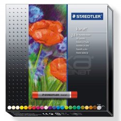 Staedtler - Staedtler Karat Yağlı Pastel Boya 24lü Set