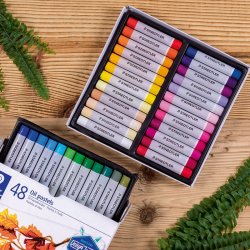 Staedtler - Staedtler Karat Yağlı Pastel Boya 48li Set (1)