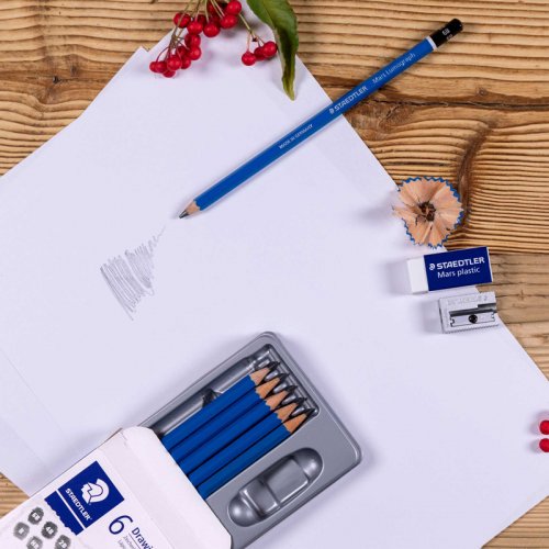 Staedtler Mars Lumograf Kurşun Kalem 6lı Set 61100-C6