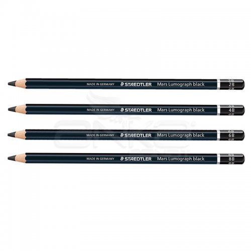 Staedtler Mars Lumograph Black Dereceli Kalem