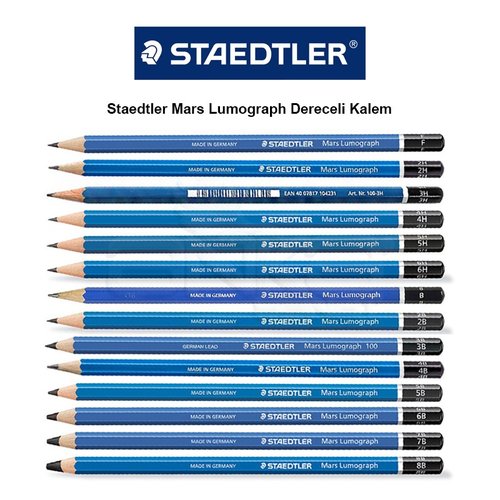 Staedtler Mars Lumograph Dereceli Kalem