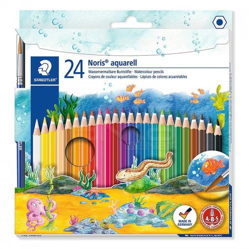 Staedtler Noris Aquarell Sulu Boya Kalem Seti 24lü 14410NC24