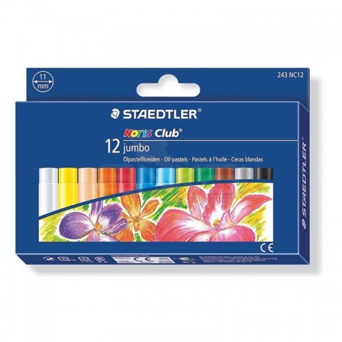 Staedtler Noris Jumbo Yağlı Pastel Boya 12li 243 NC12