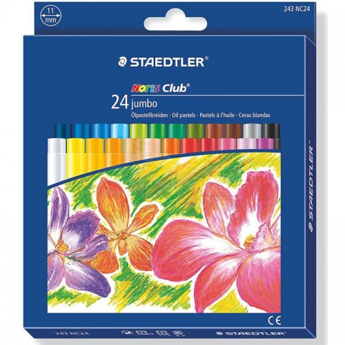 Staedtler Noris Jumbo Yağlı Pastel Boya 24lü 243 NC24