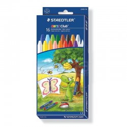 Staedtler - Staedtler Noris Wax Crayons Pastel Boya 16lı 2240 C16