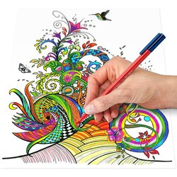 Staedtler Triplus Color Keçe Uçlu Kalem 1.0mm 15li Metal Kutu - Thumbnail