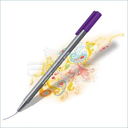 Staedtler Triplus Fineliner İnce Uçlu Keçeli Kalem 0.3mm Flamingo 6lı Set - Thumbnail