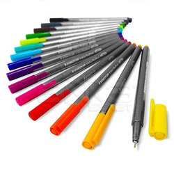 Staedtler Triplus Fineliner İnce Uçlu Keçeli Kalem 0.3mm 15li - Thumbnail