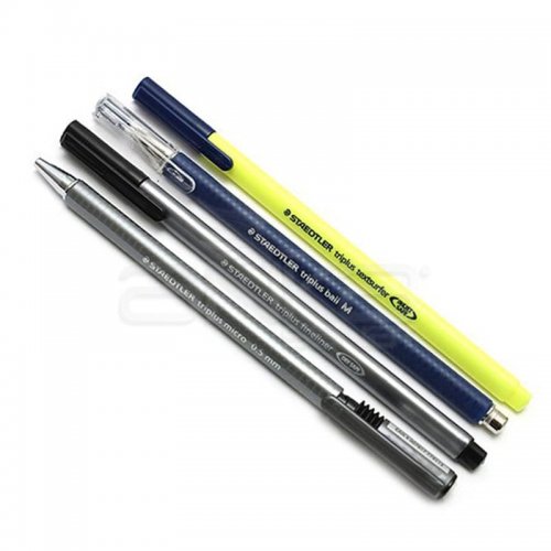 Staedtler Triplus Mobile Office Keçe Uçlu Kalem 4lü Set