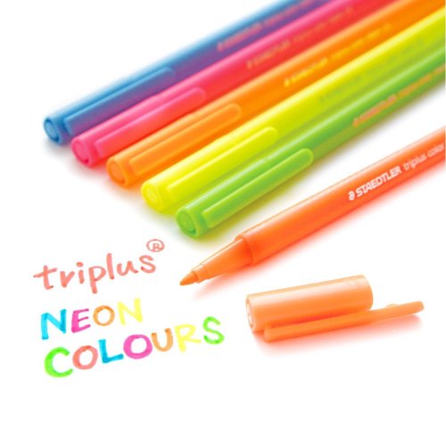 Staedtler Neon Colours Triplus 1.0mm 6lı Set