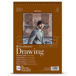 Strathmore Drawing Heavyweight Eskiz Defteri 24 Yaprak 163g 400 Series - Thumbnail