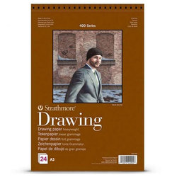 Strathmore Drawing Heavyweight Eskiz Defteri 24 Yaprak 163g 400 Series - Thumbnail