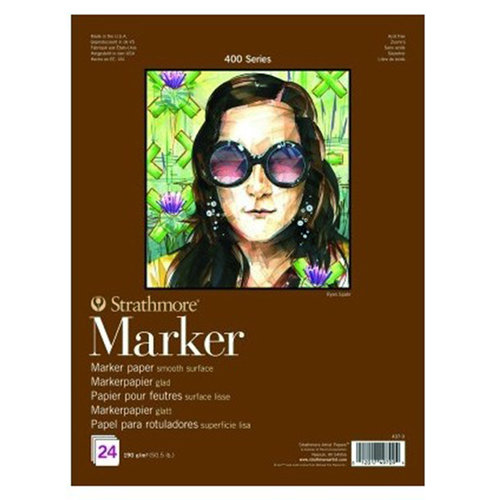 Strathmore Marker Paper 400 Seri 24 Yaprak 190g