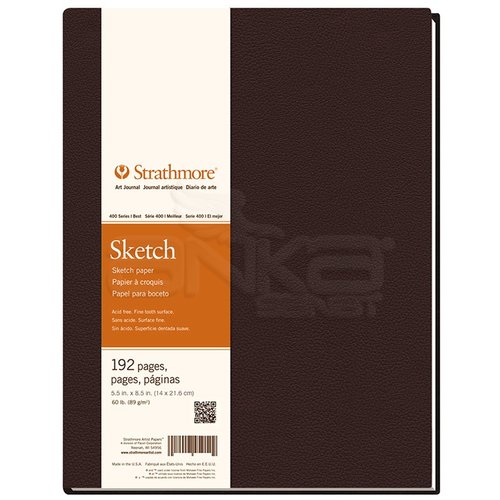 Strathmore Sketch Sert Kapak 400 Seri 89g 192 Yaprak