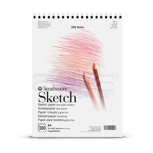 Strathmore Sketch Spiralli 100 Yaprak 74g 200 Series