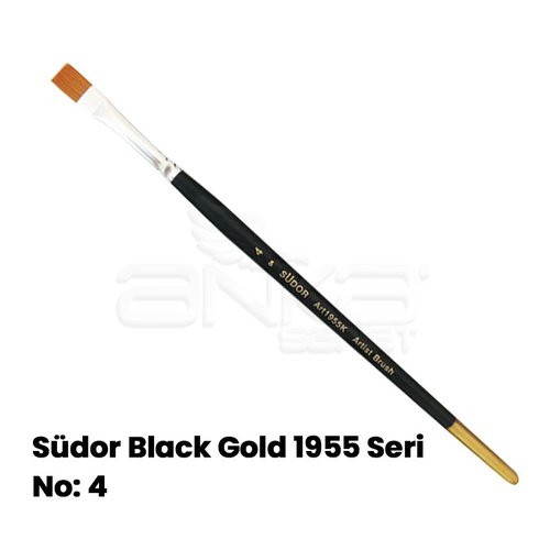 Südor Black Gold 1955 Seri Düz Kesik Uçlu Fırça