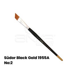 Südor Black Gold 1955A Seri Yan Kesik Uçlu Fırça - Thumbnail