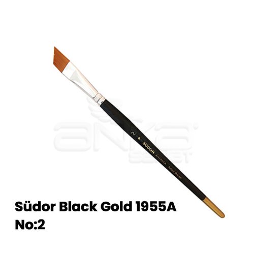 Südor Black Gold 1955A Seri Yan Kesik Uçlu Fırça