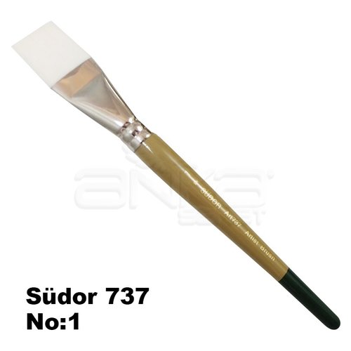 Südor 737 Seri One Stroke Sentetik Düz Kesik Uçlu Fırça