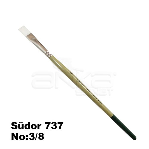 Südor 737 Seri One Stroke Sentetik Düz Kesik Uçlu Fırça