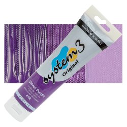 Daler Rowney - Daler Rowney System 3 Akrilik Boya 150ml 418 Velvet Purple