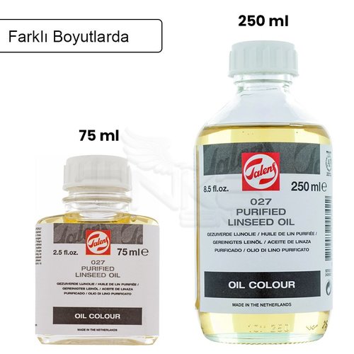 Talens Purified Linseed Oil Saf Keten Yağı 027